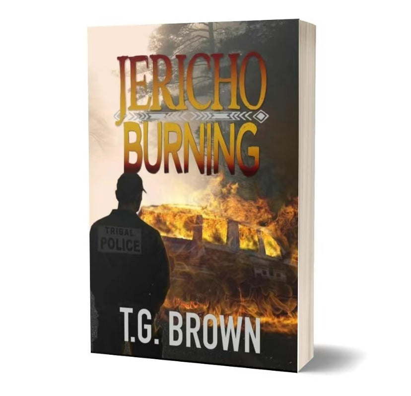 1. Signed Paperback Warren Lawson Series By T.G. Brown - Tribal Honor (Book 1) Jericho Burning Book 2