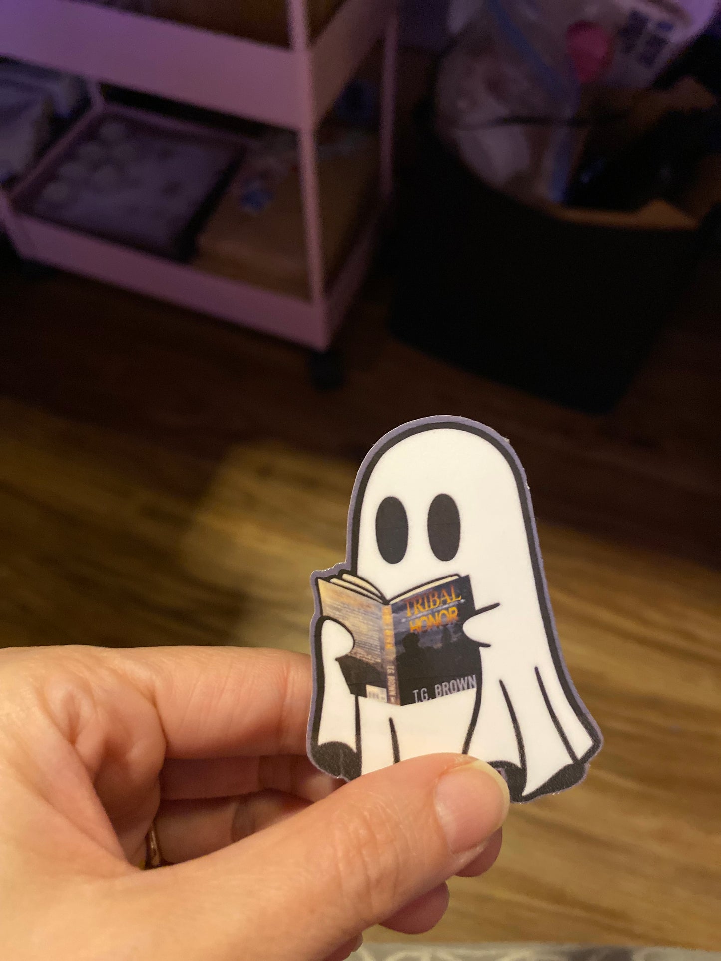 Booker The Ghost Sticker