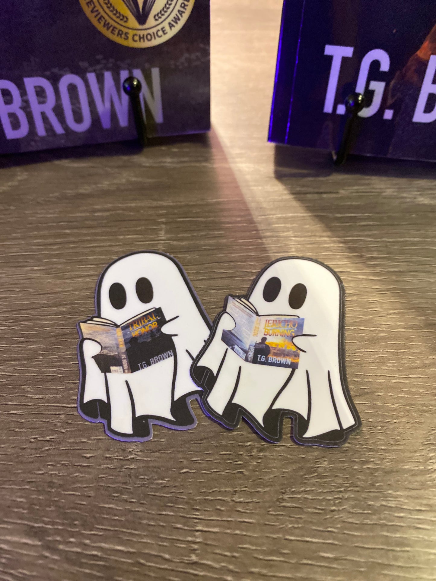 Booker The Ghost Sticker