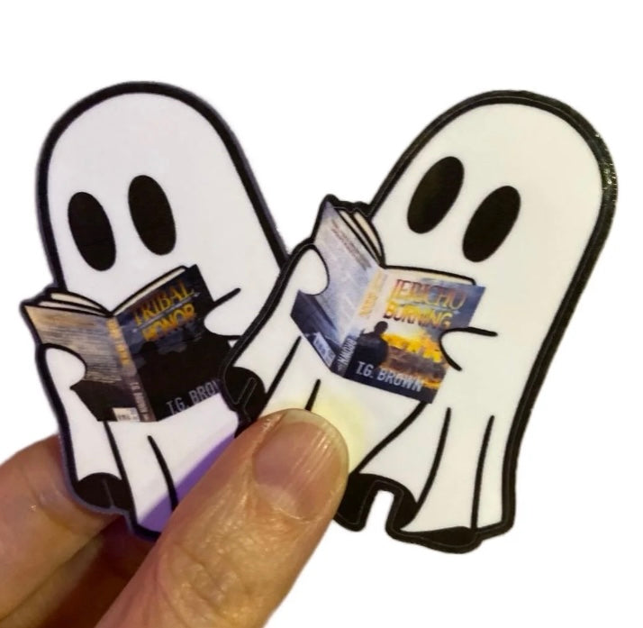 Booker The Ghost Sticker