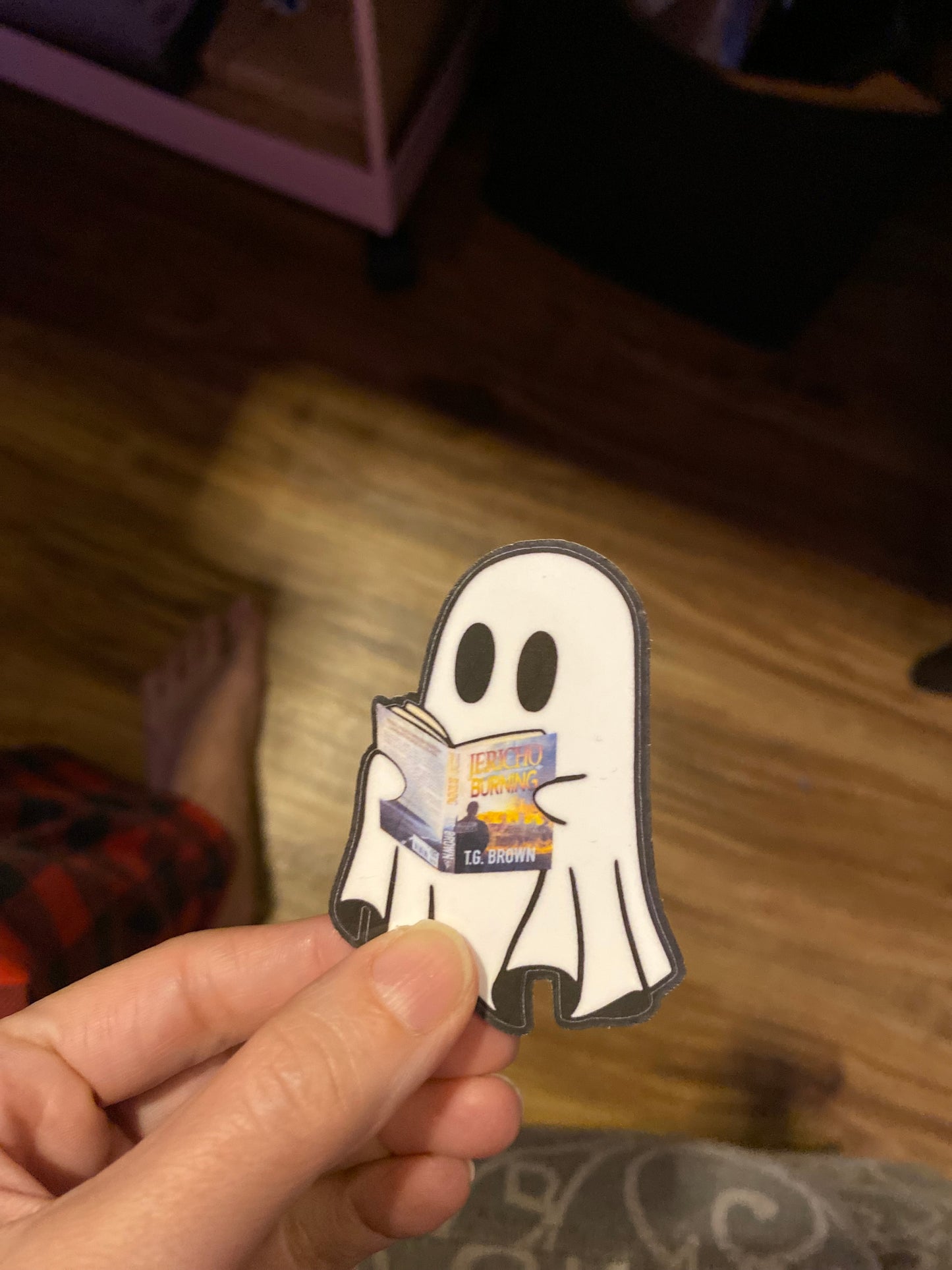 Booker The Ghost Sticker